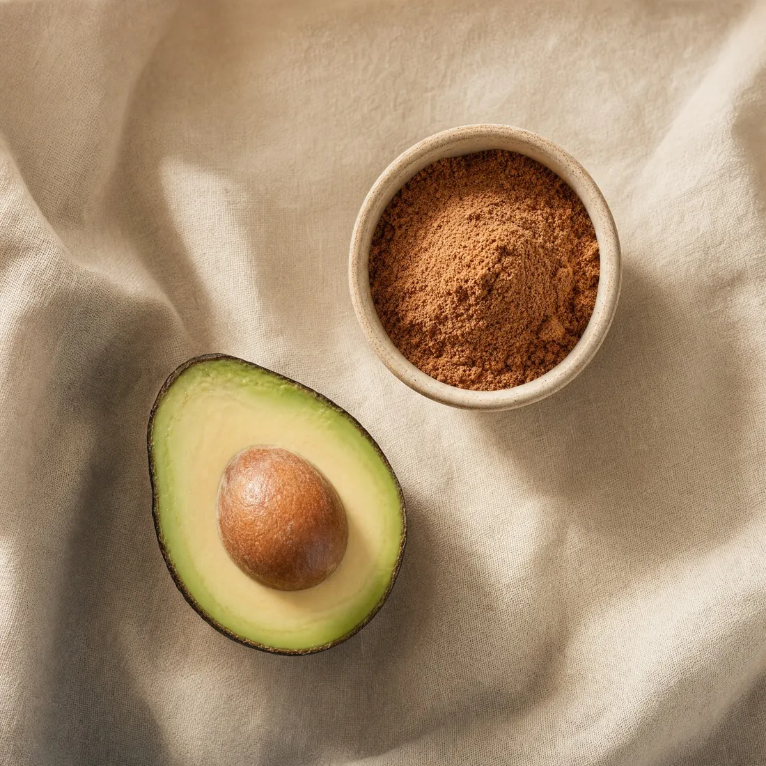 Avocado Seed Powder dehydrated powder