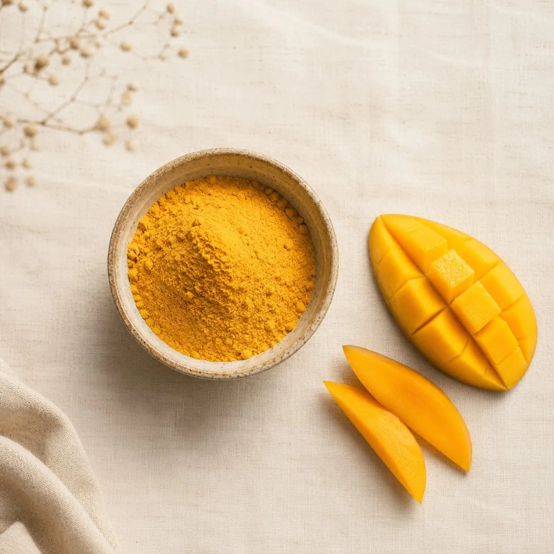 Mango Powder dehydrated powder