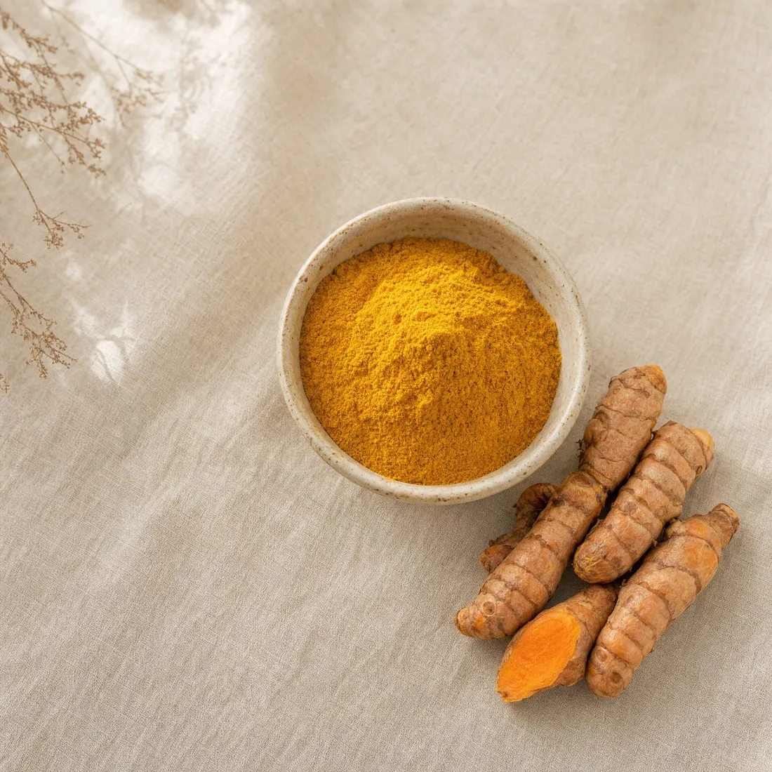 Turmeric Powder dehydrated powder